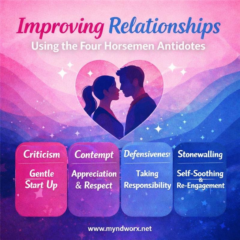 improving-relationships-using-the-four-horsemen-and-their-antidotes